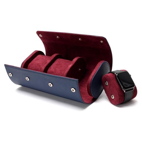 Blue Separated Sliding Pillows high-end watch box