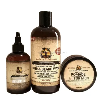 Private Label 100% Pure & Natural Organic Beard Oil Kit