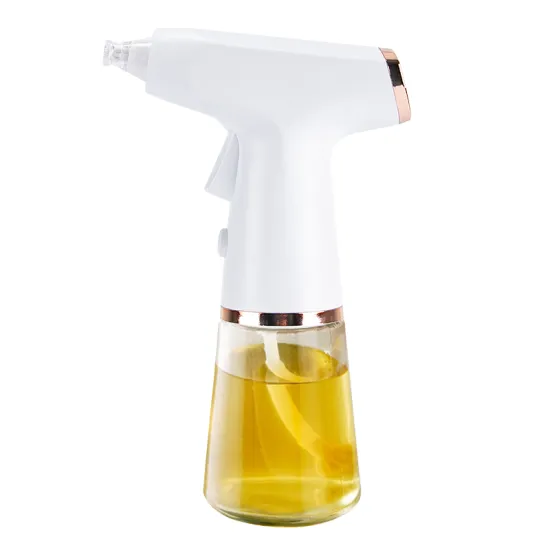 500ml Transparent Glass Electric Olive Oil Sprayer and Vinegar Dispenser Wholesale