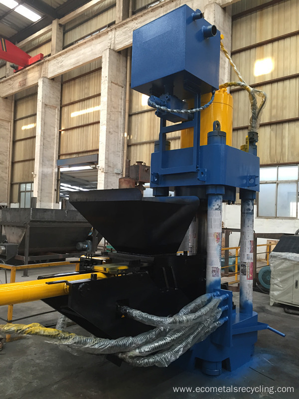 Automatic Aluminium Chips Scraps Turnings Briquette Press