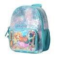 Fashion Custom Girls Rainbow Pailletten Rucksack Outdoor Kinder lässige Rucksäcke für Mädchen Einhorn Schulkinder Tasche Pack