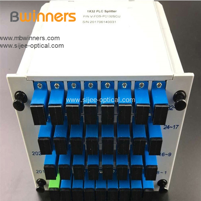 1X32 Singlemode Fiber Optic Splitter