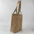 Recycle Burlap Tote Bag For Picnic