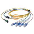 Cable de conexión de fibra 8F MPO-Uniboot DX SM G657A2