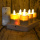 Remote Control Led Rechargeable Tealight Candles Set