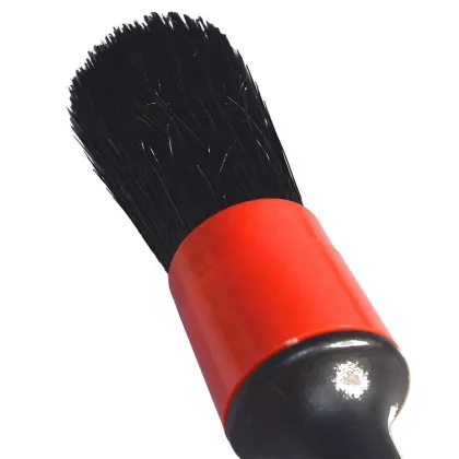 5pcs/set plastic handle car detailing brush Car beauty brush detail cleaning chemical fiber brush