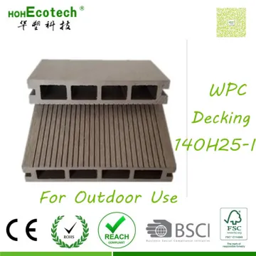 Green Building Material WPC Outdoor Decking WPC Profile