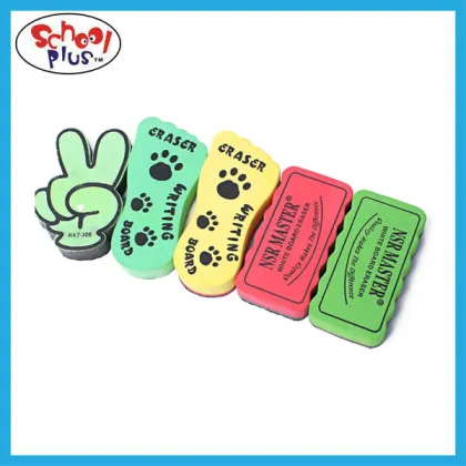 Foot magnetic whiteboard eraser shaped eraser