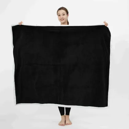 Modern Solid Color Durable Nap Shawl for Spring and Summer