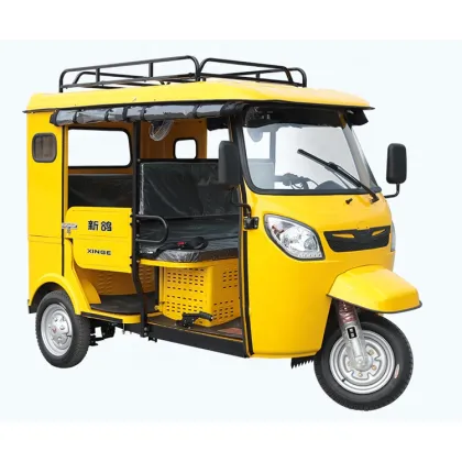 Factory Price Passenger Motorized Tricycle with Cabin - Moto Taxi Tuk Tuk Adult Passenger Tricycle