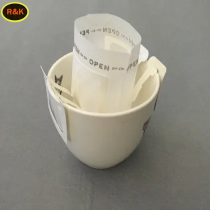 Ultrasonic Seal Imported Paper Drip coffee Filer Tea Bags