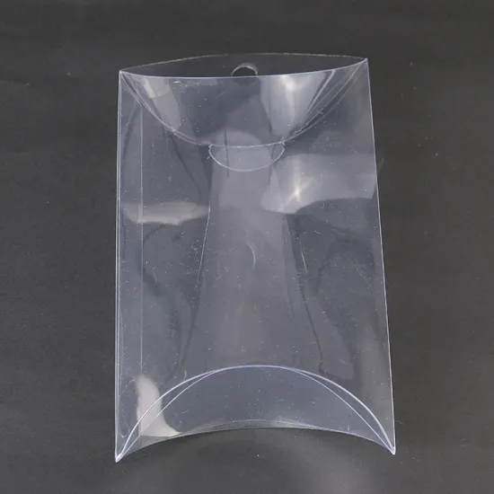 PVC Clear Pillow Packaging Box