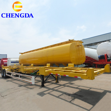 40 Tonne 20 Fuß 40 Fuß schweres Skelett -Anhänger -Fahrgestellträger