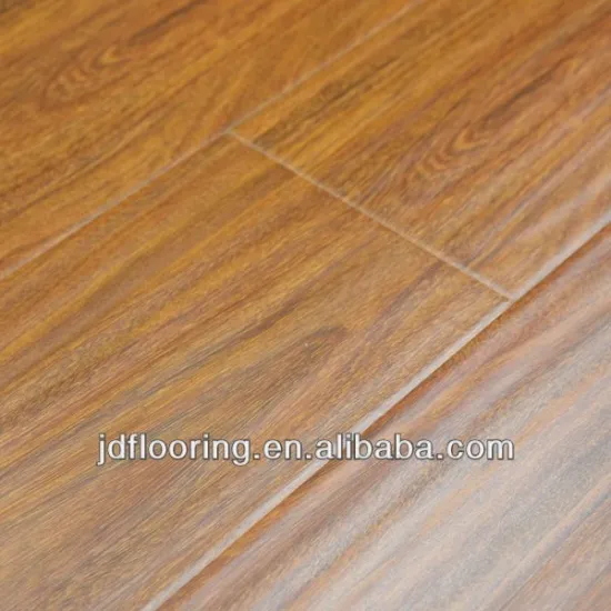 12mm hdf hand scraped ac3/ac4 moisture resistant laminated flooring