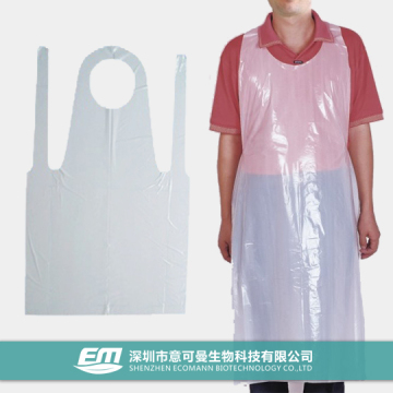 Bio-Degradable Plastic Apron
