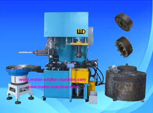 Complete set aluminum melt oven and rotor casting machine