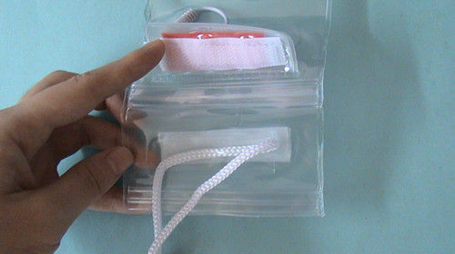 Pvc Waterproof Bag For Iphone 4 / 5 ,  Portable Underwater Pouch For Cell Phone