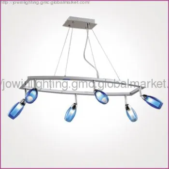 Popular Blue Mirror Glass Modern  Pendant Lamp