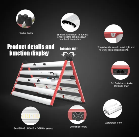 AGLEX Samsung 1000w Hydroponic Grow Light