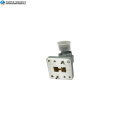 Double Ridged Waveguide to Coaxial Adapter