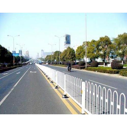 Valla anticolisión con barandilla de pasarela de alta seguridad