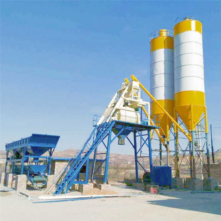 cement concrete mixing plant factory