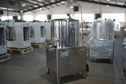 Electric Potato Washing and Peeling Machine - Commercial Fruit and Vegetable Peeler Machinery