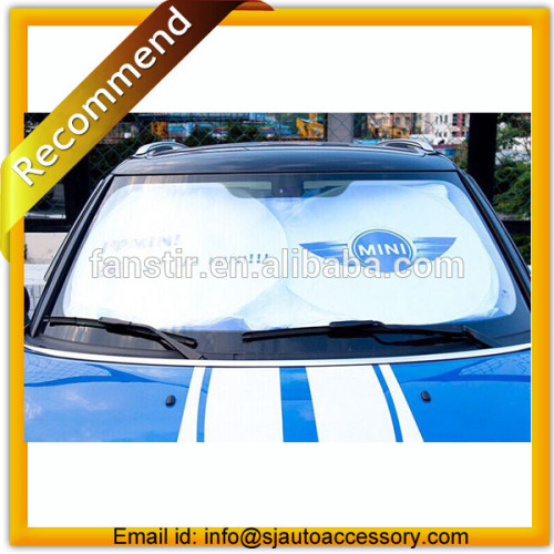 Factory direct tyvek car sunshade with printing