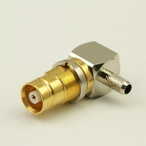 Female Bulkhead L9 Connector Right Angle