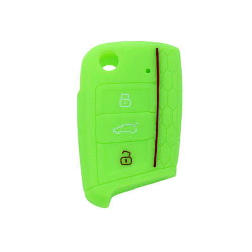 Logo Golf 7 car silicone key case