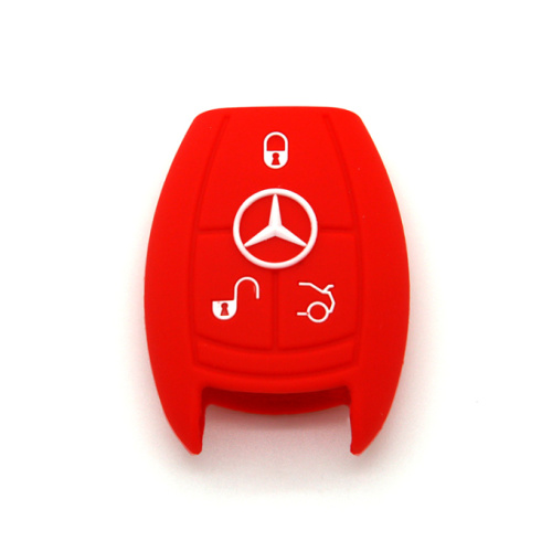 durable custom car key case with Benz logo