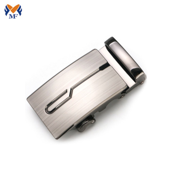 Metal belt buckle alloy engraving for straps