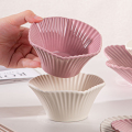 Nowy projekt nordycki ceramiczne przyczyny zestaw obiadowy Purple White Crockery Dinner Sets Porcelain Whosale