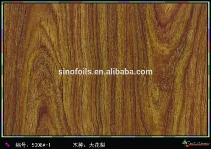 wood grain foil for aluminum doors