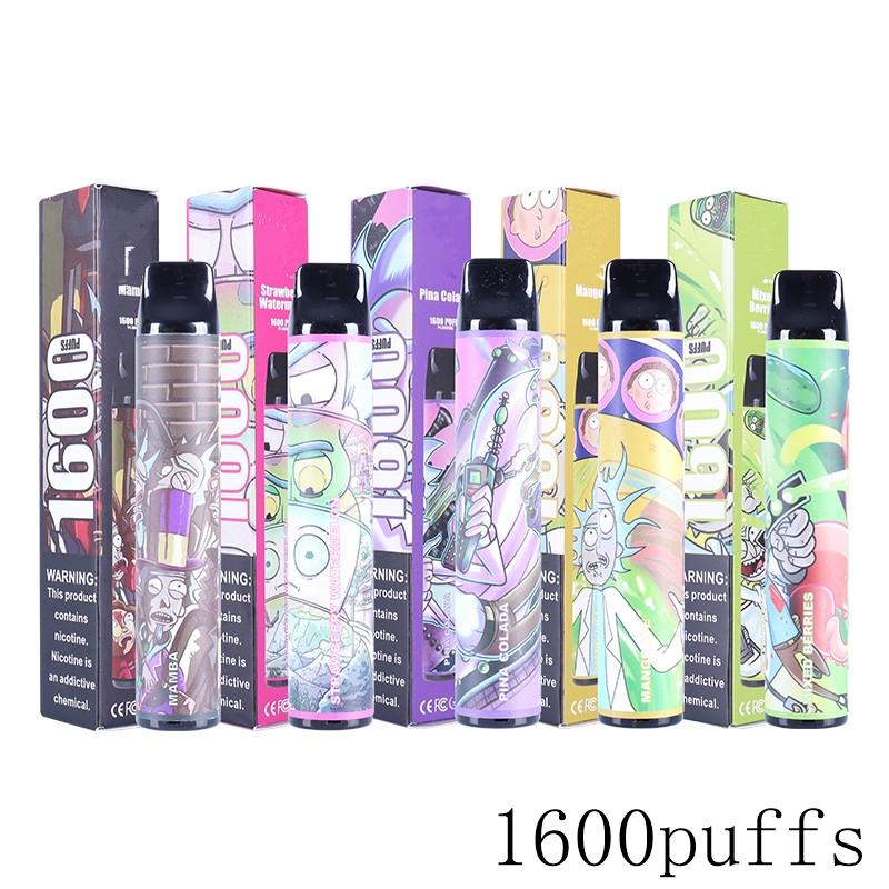 Vapor desechable con sabor a fruta 1600puffs Vape