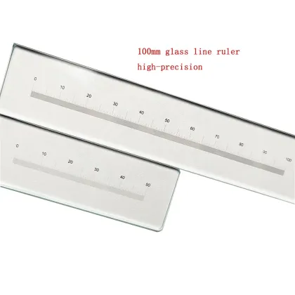 High Precision Universal Microscope Micrometer for Laboratory Glass Micrometer