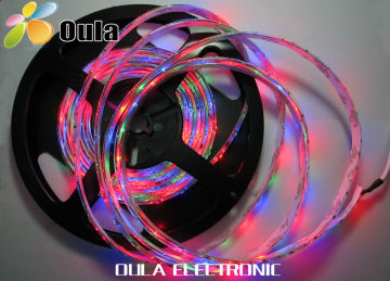 5050 Rgb Drop Glue Flexible Led Strip Waterproof Light 10mm With Ce And Rohs, 14w / Meter