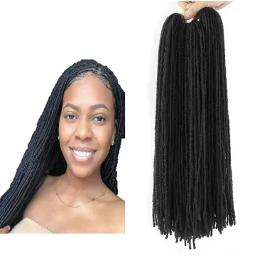 Micro Locs Sister Locs Synthetic Crochet Hair Extension Jumbo Braids Dreadlock Extensions Curly Braid Hair