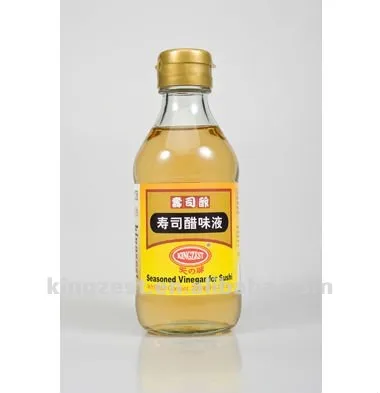 200ml in glass bottle prepared sushi rice and seafood Vinegar