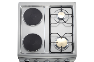 Freestanding 4 Burner Electric Stove with Oven
