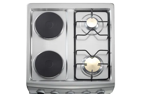 Freestanding 4 Burner Electric Stove with Oven