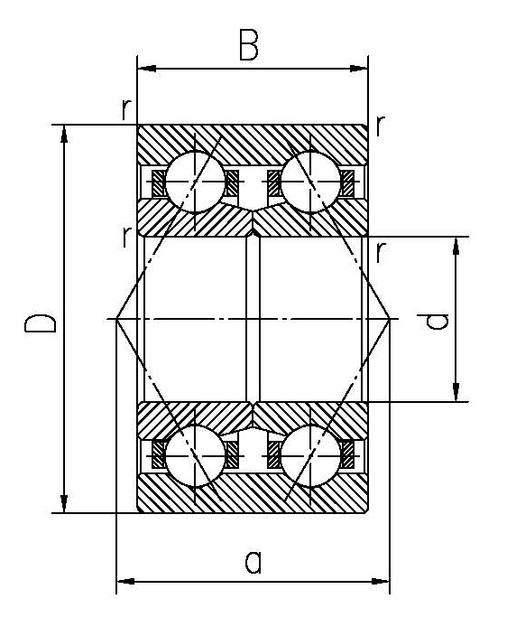 Angular Contact Ball Bearings 3200 Series