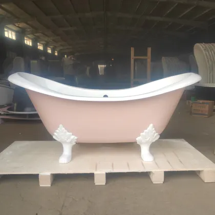 Gold Cast Iron Hot Tub: Luxury Outdoor Spa Solutions