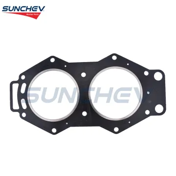 SUNCHEV Cylinder Head Gasket 6E5-11181-00 6E5-11181-01 6E5-11181-02 6E5-11181-A0 For Yamaha Outboard 115hp 130hp