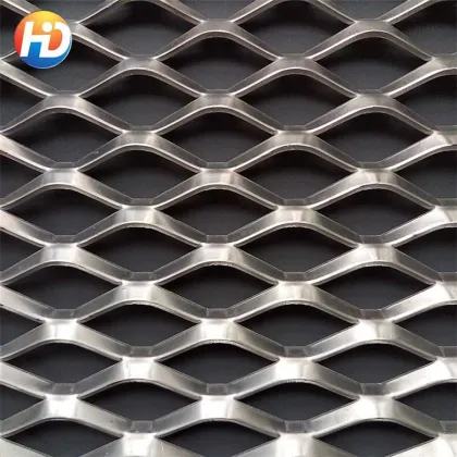 Steel and Aluminum Expanded Mesh Floor Grating & Expanded Metals