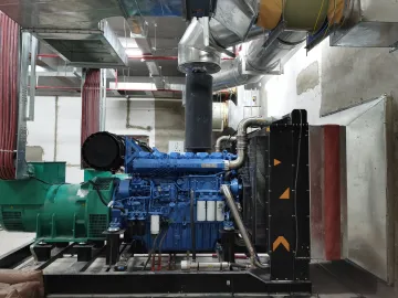 600KW Baudounin Open Type Diesel Generator set