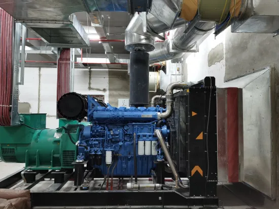 600KW Baudounin Open Type Diesel Generator set