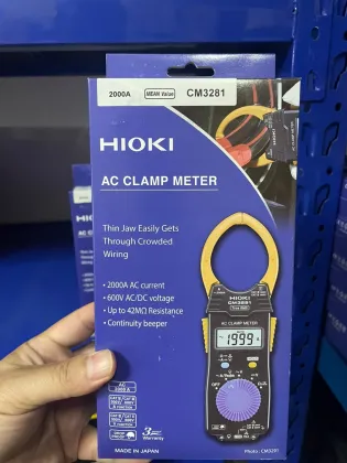 Hioki CM3281 AC Clamp Meter 42 to 2000A MEAN Value