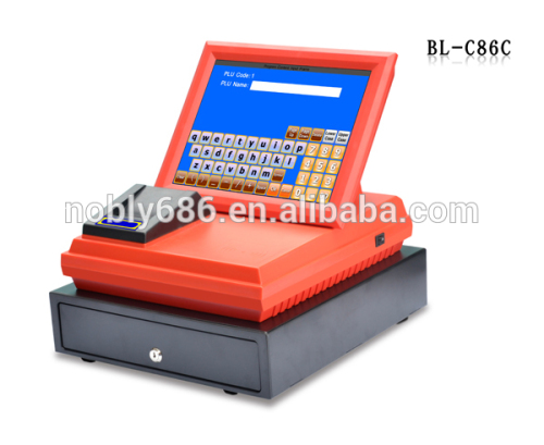 Colorful All In One touch POS hardware with software