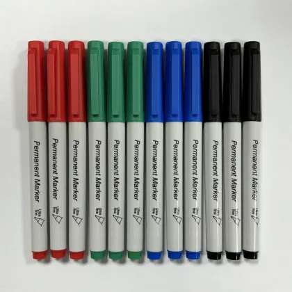 Factory Wholesale Colour Waterproof Permanent Marker Sketch Pen Stationery Set
